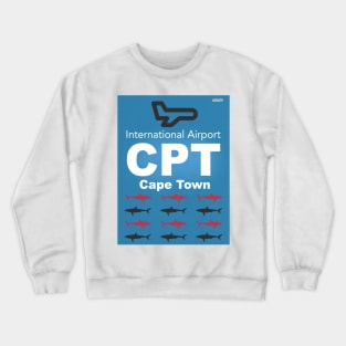 CPT Cape Town airport Crewneck Sweatshirt
